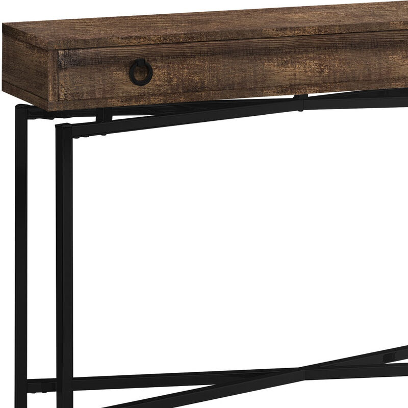 Modern Cross Leg Console Table for Entryway, Hallway, or Living Room Decoration