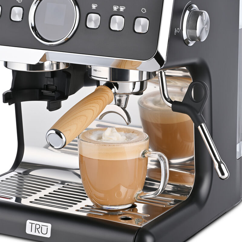 TRU Fuly Automatic 19 Bar Espresso Machine with Grinder image number 2