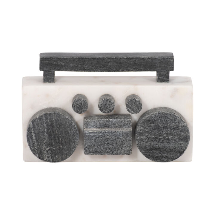 8" Marble Boombox