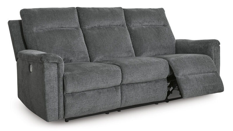 Barnsana Power Reclining Sofa in Gravel