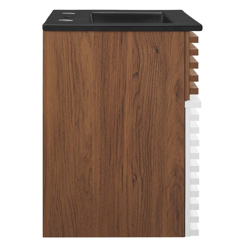 Render 18" Wall-Mount Bathroom Vanity image number 2