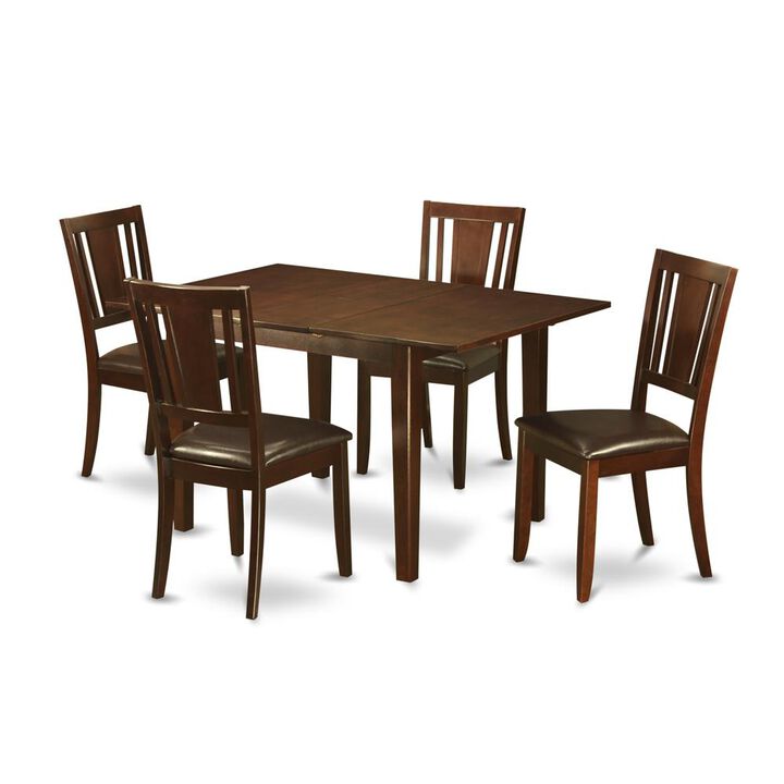 5 Pc Kitchen dinette set-Kitchen Table and 4 Kitchen Chairs