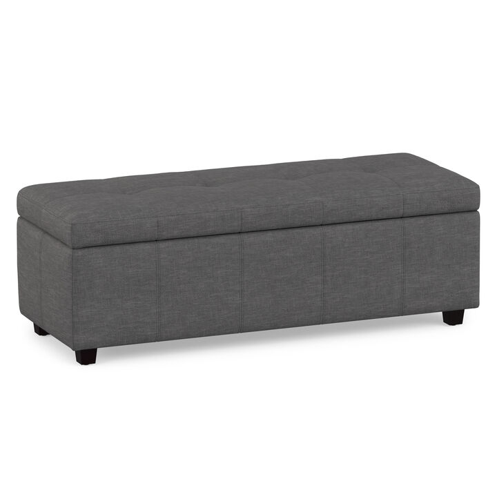 Simpli Home Castleford Storage Ottoman