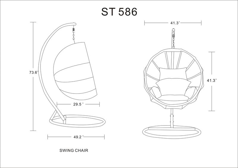 Zolo Hanging Egg Chair