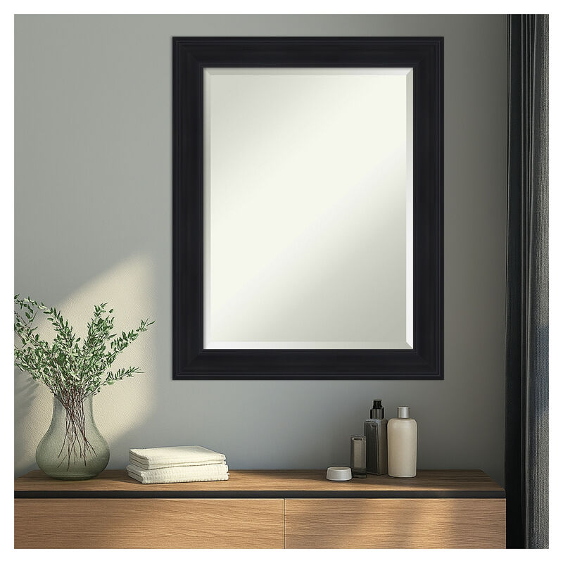 Abbey Black Beveled Framed Wall Mirror image number 5