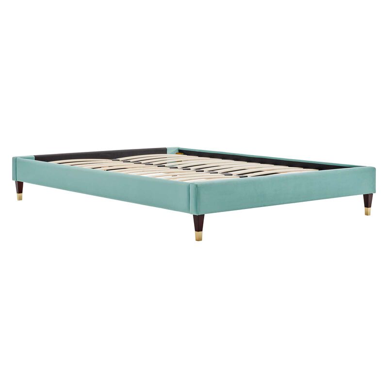 Modway - Harlow Full Performance Velvet Platform Bed Frame image number 2