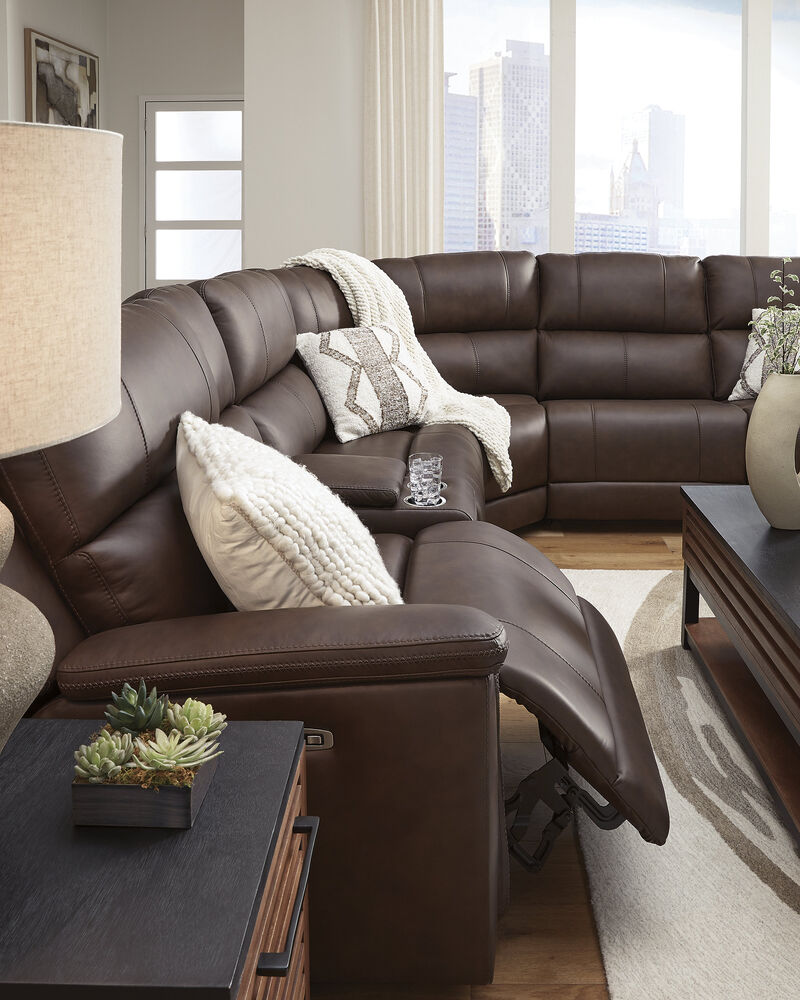 Beryton 6-PC Power Reclining Sectional image number 2