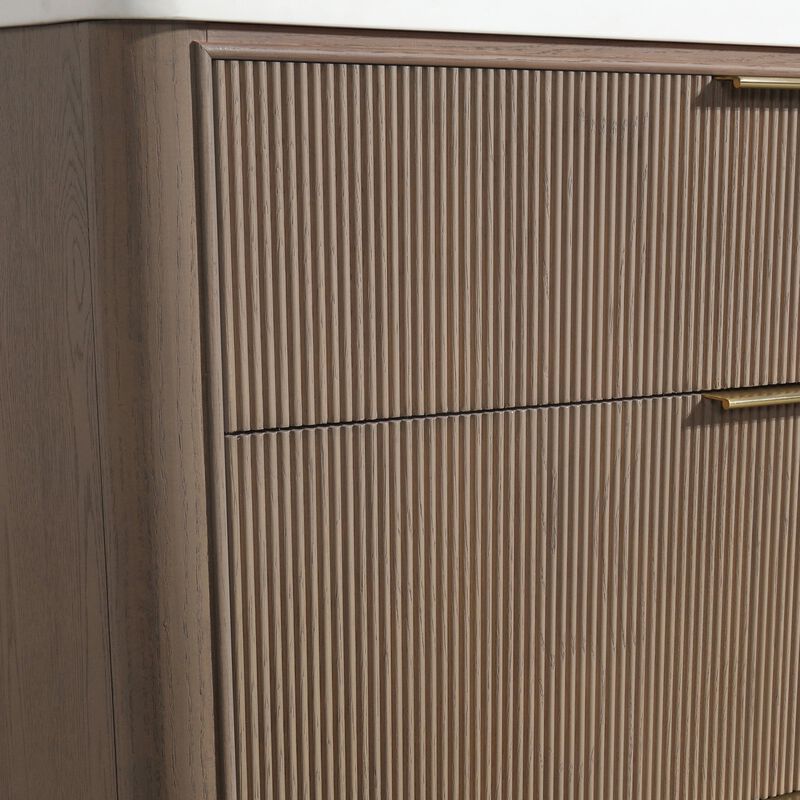 Aria 36" Bathroom Vanity Smoked Oak image number 5