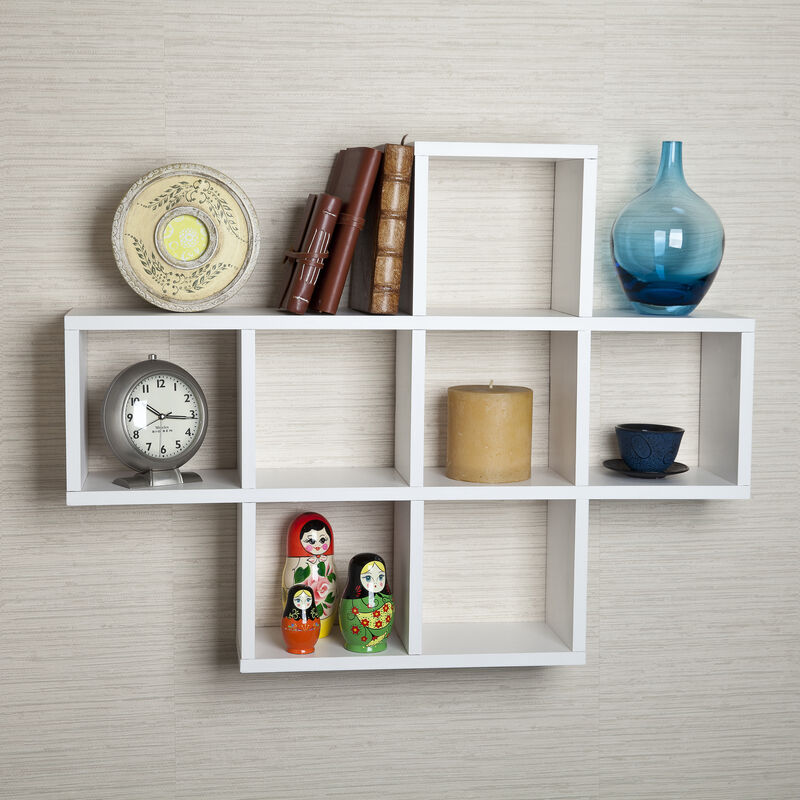 Cubby Laminated Veneer Shelving Unit