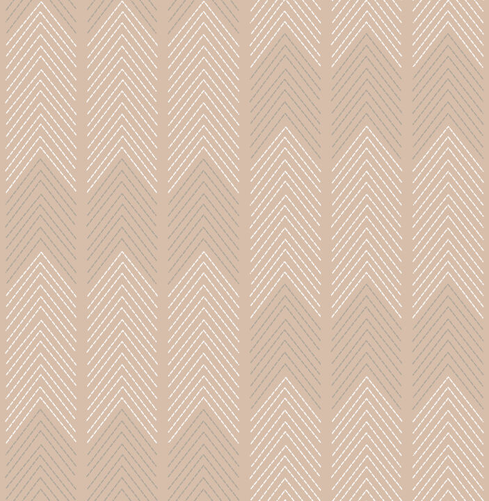Nyle Blush Chevron Stripes Wallpaper (Set of 2)