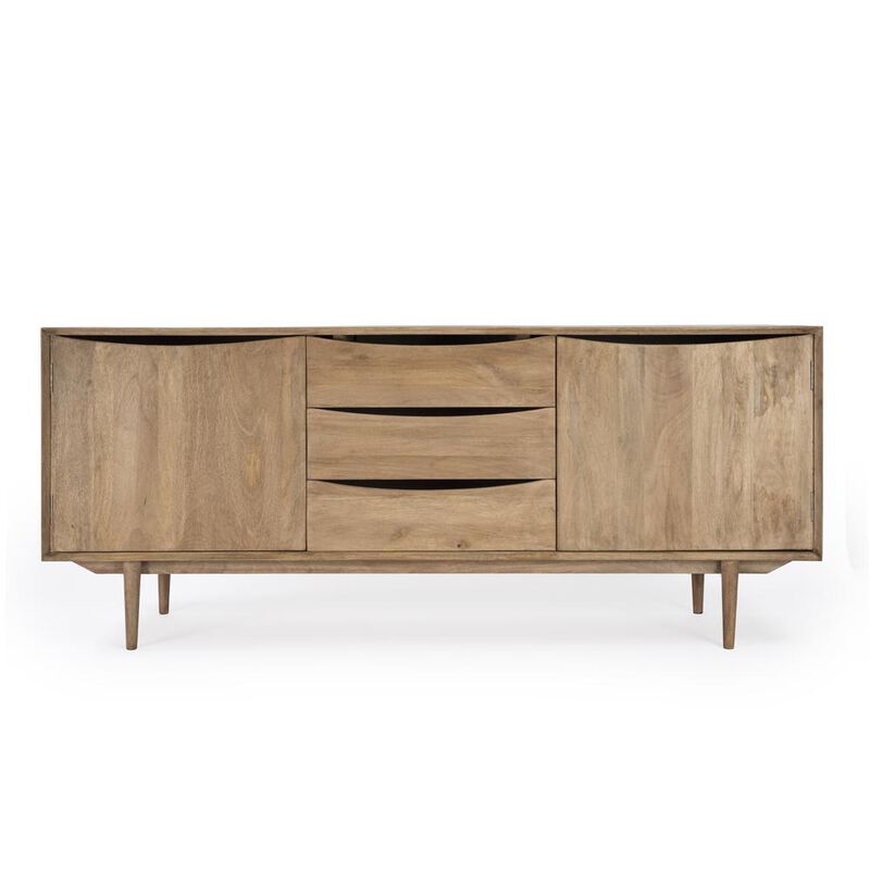 Butler Specialty Leonidin Natural Wood 67" Sideboard, Light Brown image number 5