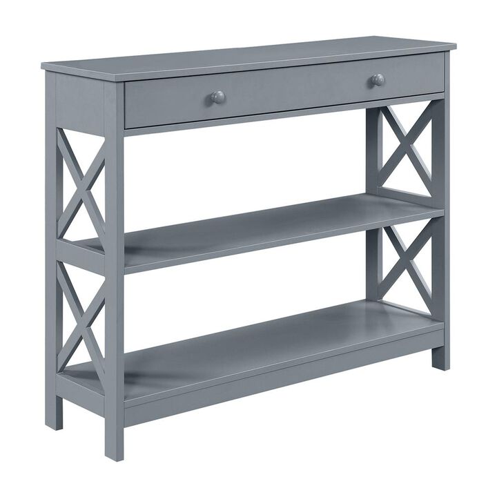 Convience Concept, Inc. Oxford 1 Drawer Console Table with Shelves