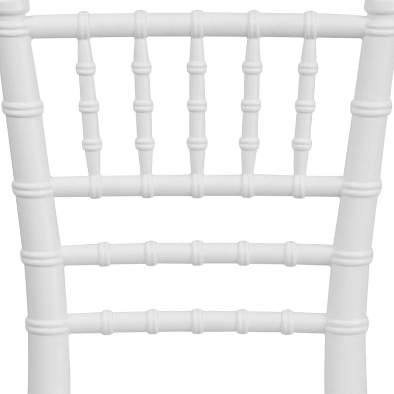 Flash Furniture Child's Crystal Resin Party and Event Chiavari Chair for & Residential Use image number 5
