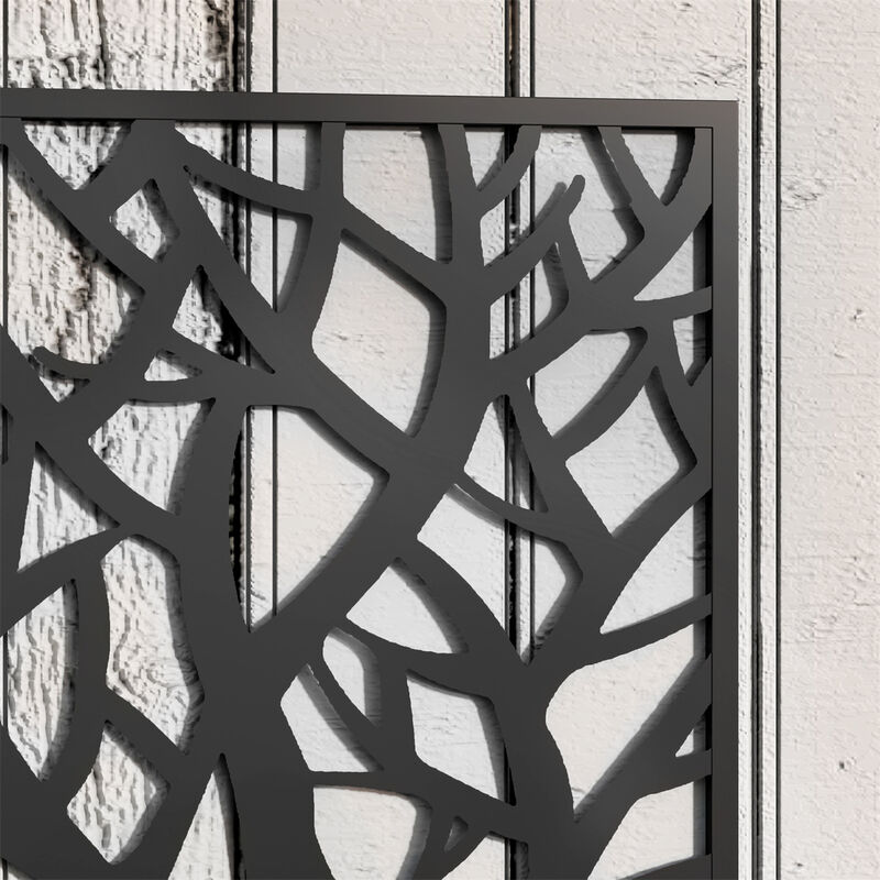 Outdoor Garden Planter Bed &ndash; Raised Bed with Privacy Panel for Vegetables & Herbs image number 2