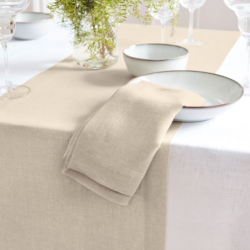 Christmas Linen Table Runner - Sonoma, Solino Home