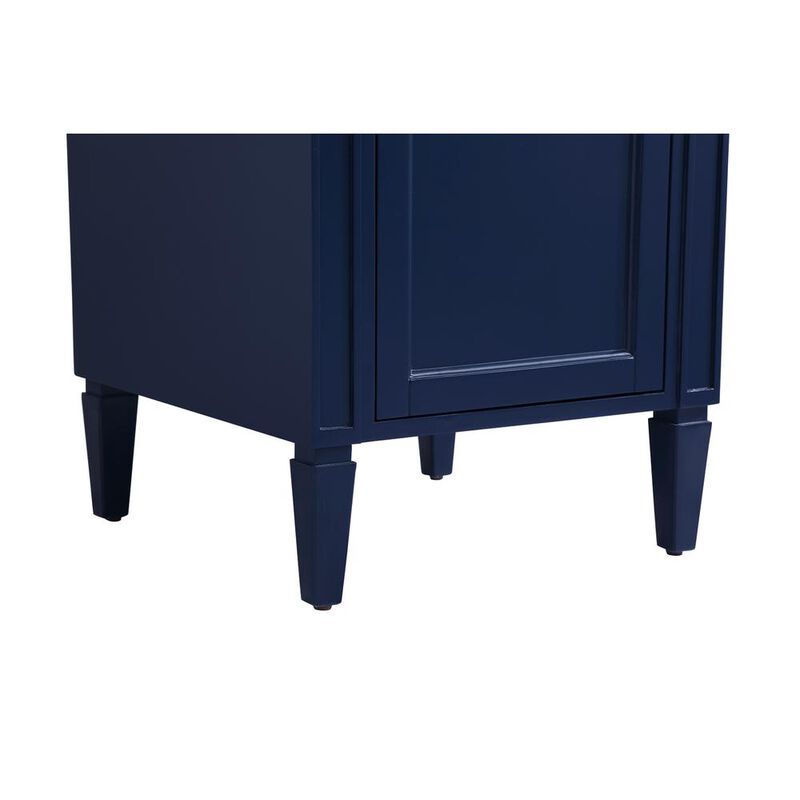 Elegant Kitchen and Bath 21 inch Single bathroom vanity in blue