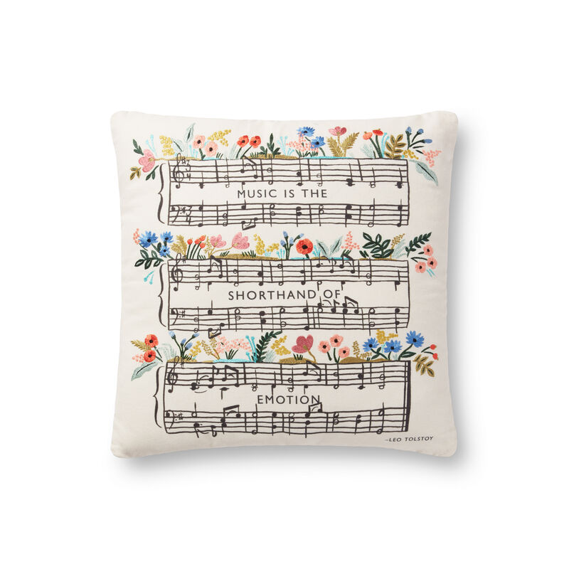 P6072 Pillow Collection by Rifle Paper Co. × Loloi