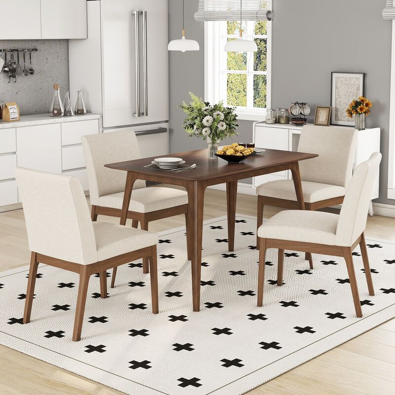 Dugca 5-Piece Dining Table Set image number 2