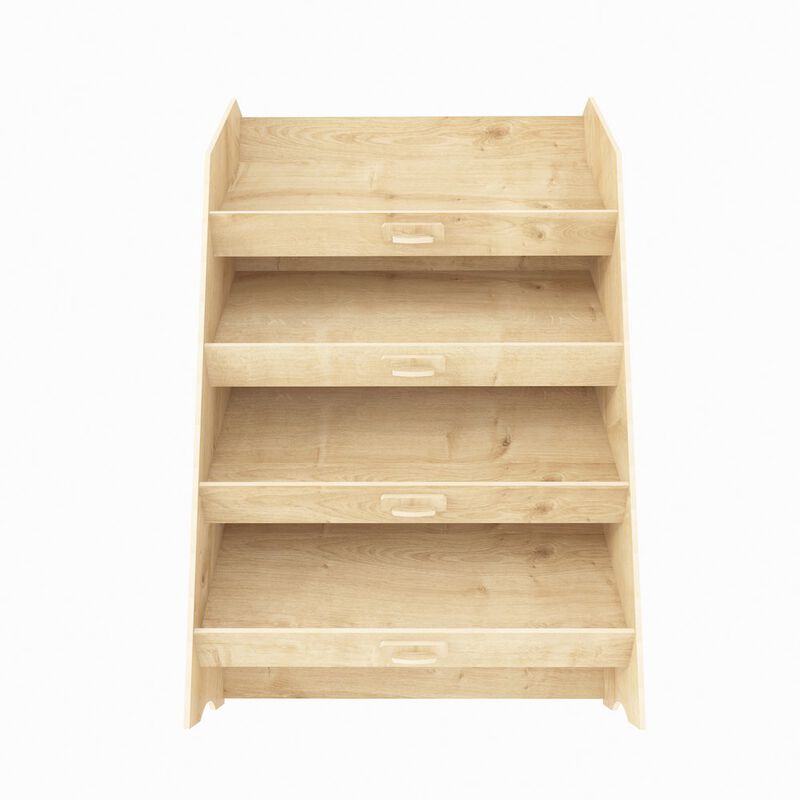 Decorotika Aros Bookcase Sapphire Oak