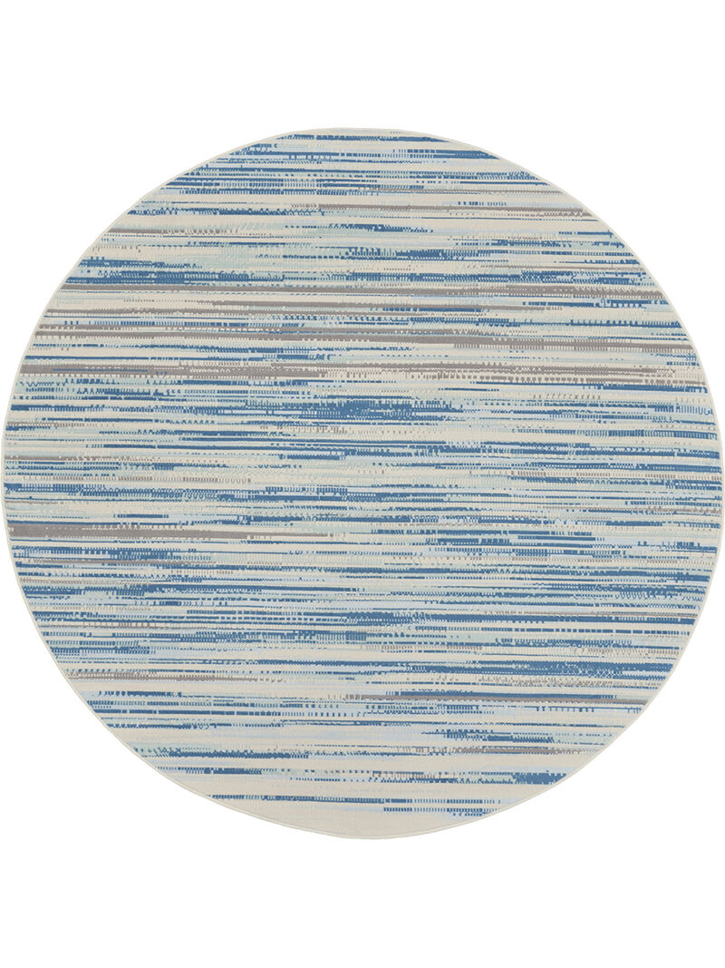 Jubilant JUB04 Blue 8'6" x 12' Rug
