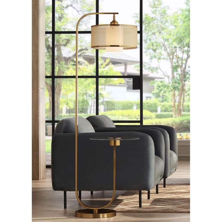 Haverford Floor Lamp with Tray