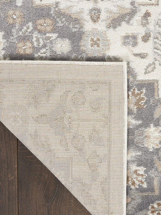Elation ETN08 Ivory/Gray 2' x 3' Rug