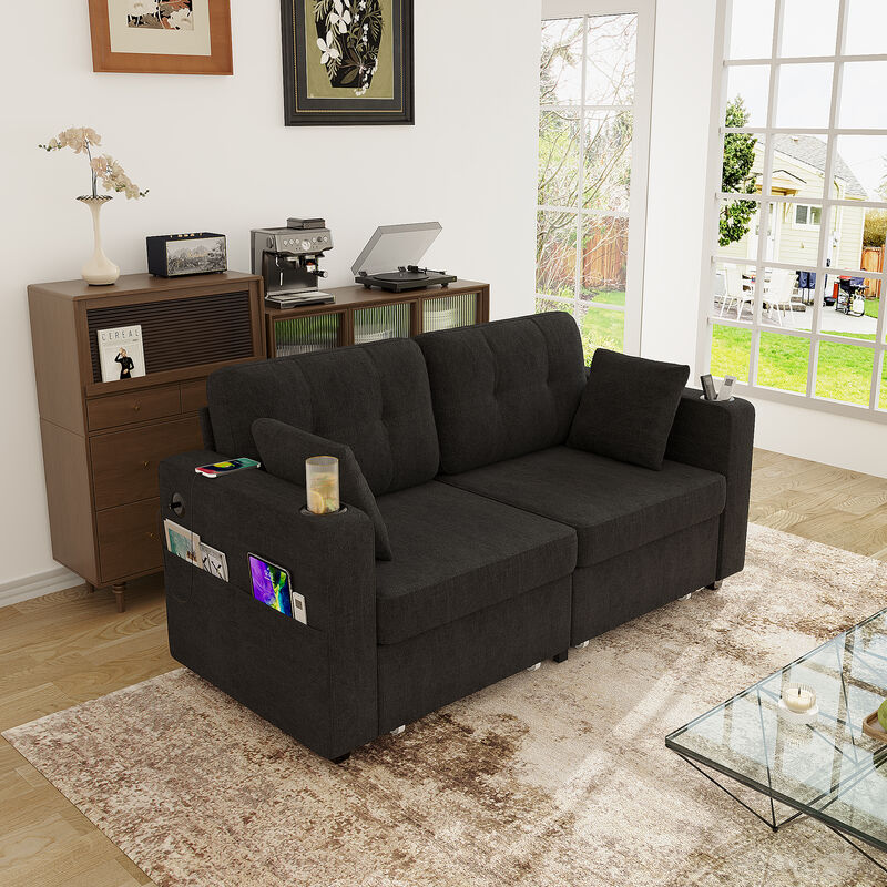 Kistub with Storage Sectional Sofa image number 3