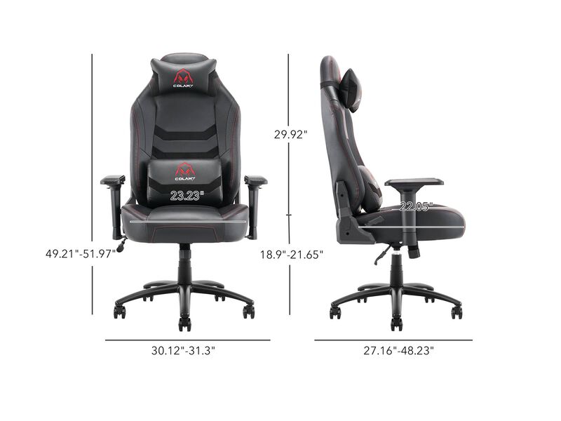 Big and Tall 400 lbs Gaming Chair