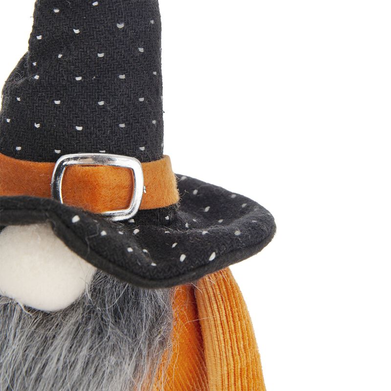 (Set of 2)Halloween Decorating Fabric Standing Orange Gnome with BOO Banner image number 8