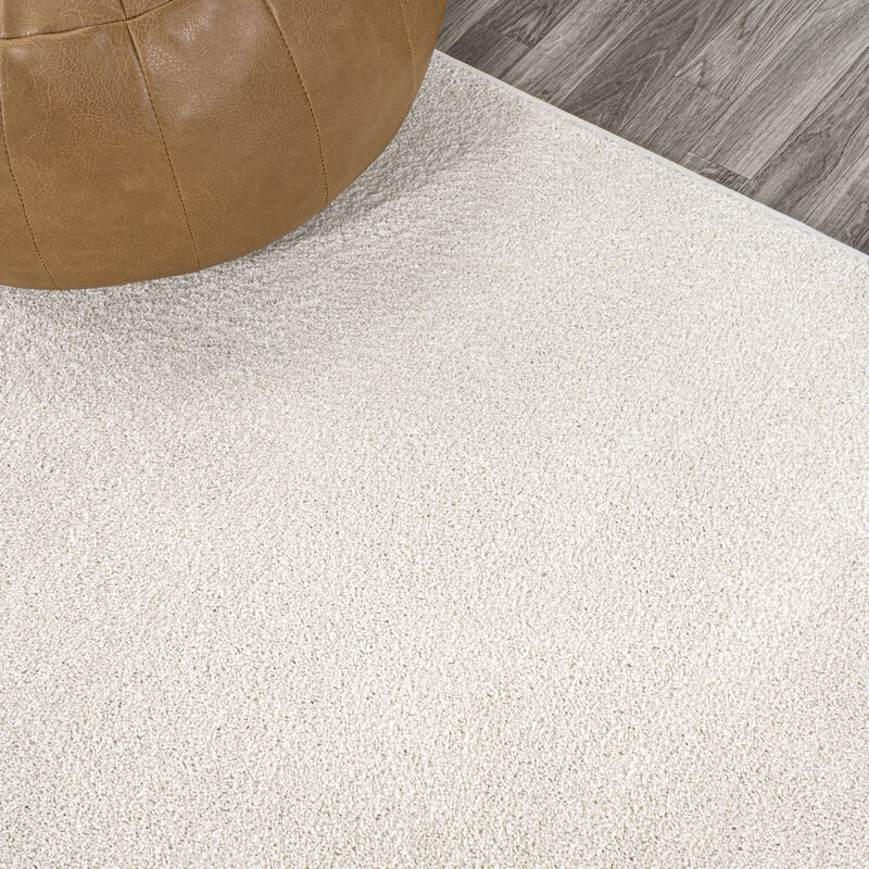 Haze Solid Low Pile Square Area Rug