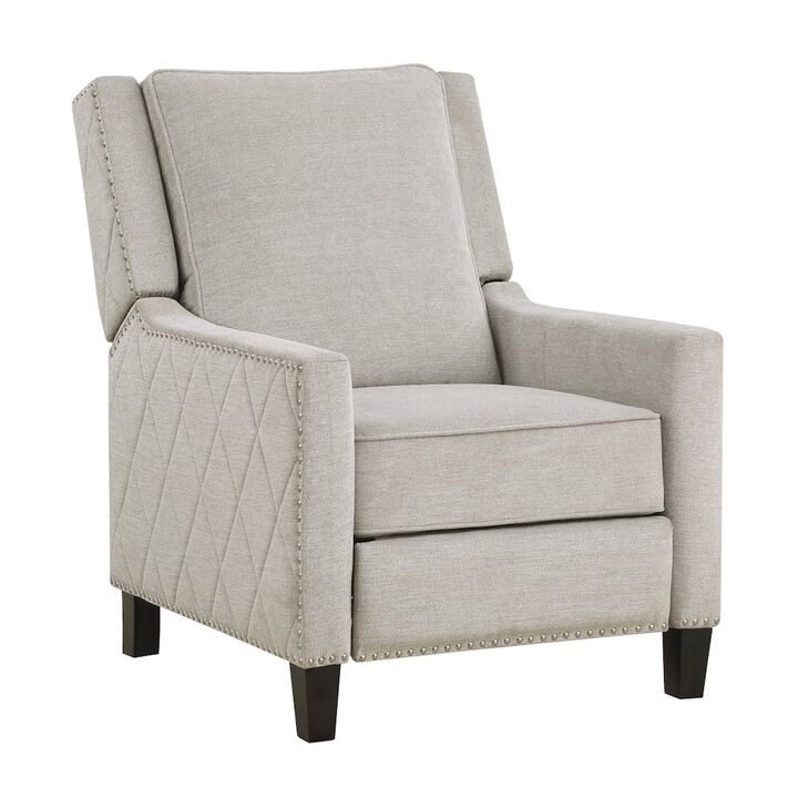 Lexicon Banks Textured Fabric Push back Recliner