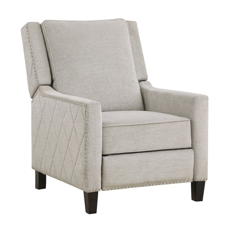 Lexicon Banks Textured Fabric Push back Recliner