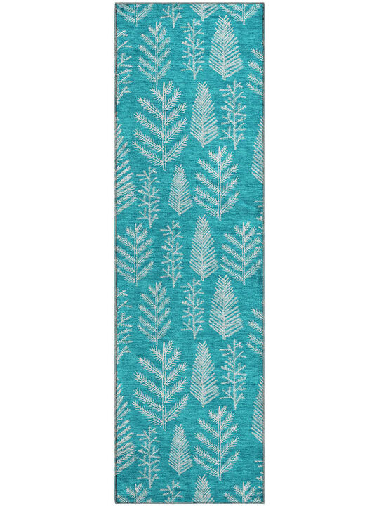 Merry & Bright MY21 Teal 2'3" x 7'6" Rug