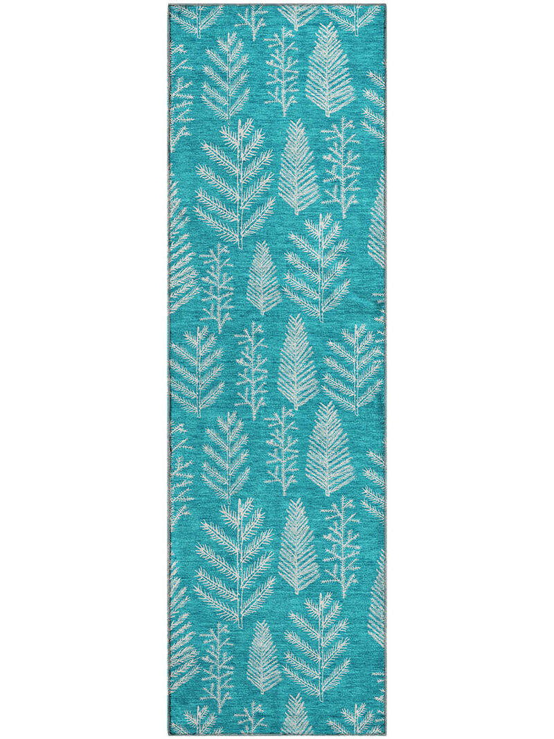 Merry & Bright MY21 Teal 2'3" x 7'6" Rug