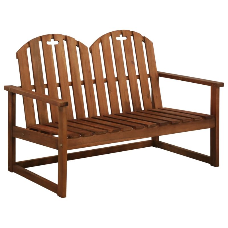 vidaXL Garden Bench 43.3" Solid Acacia Wood