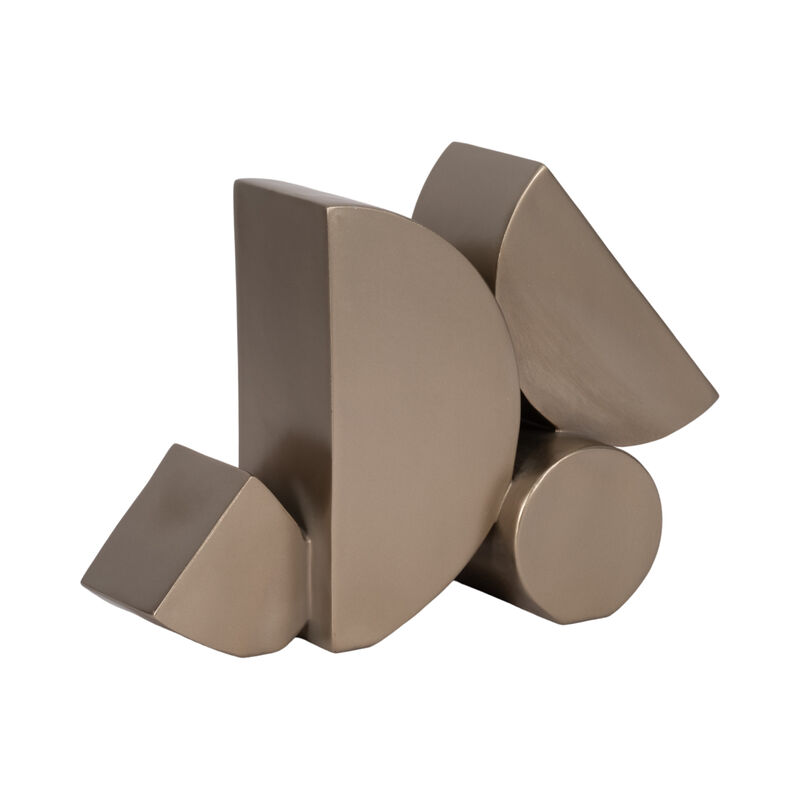 13" Stacked Shapes Sculpture image number 1