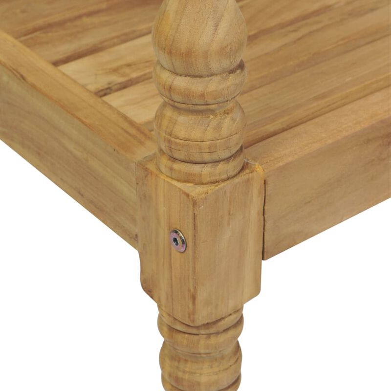 vidaXL Batavia Bench 47.2" Teak