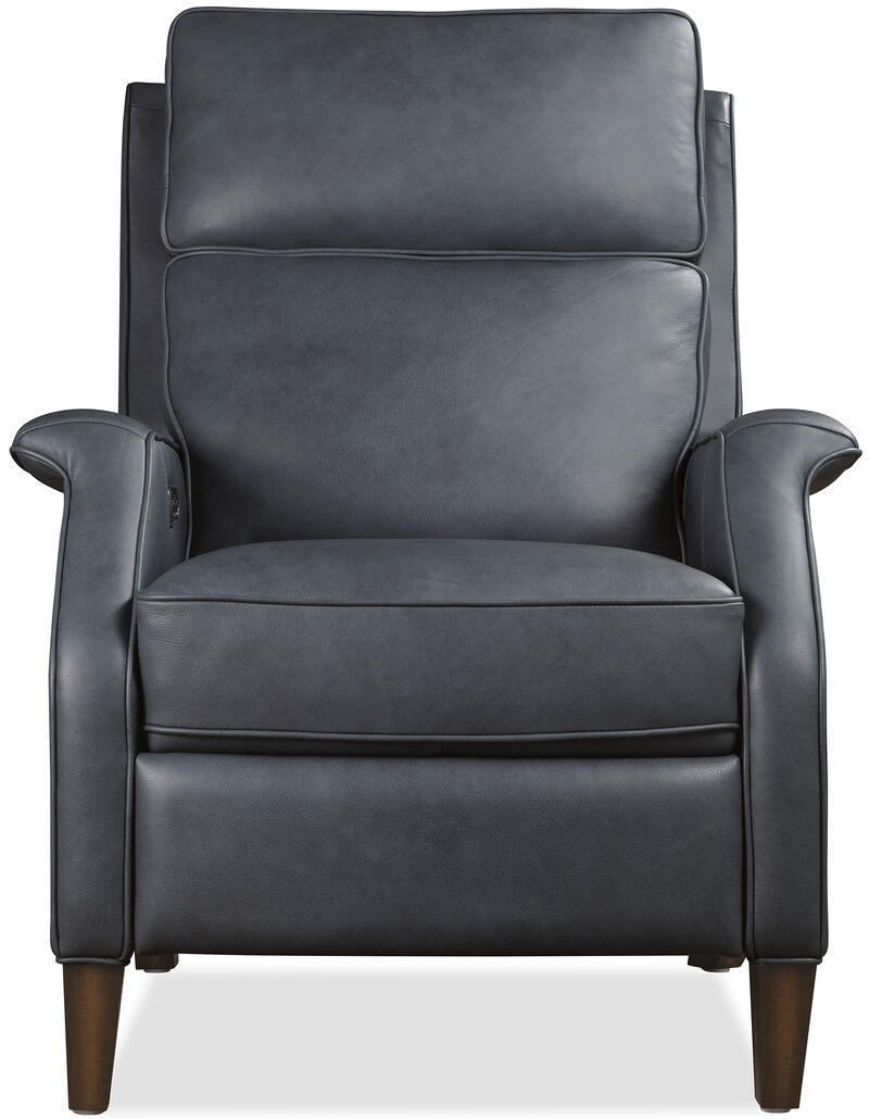 Wrenn Ankur Blue Power Recliner with Power Headrest
