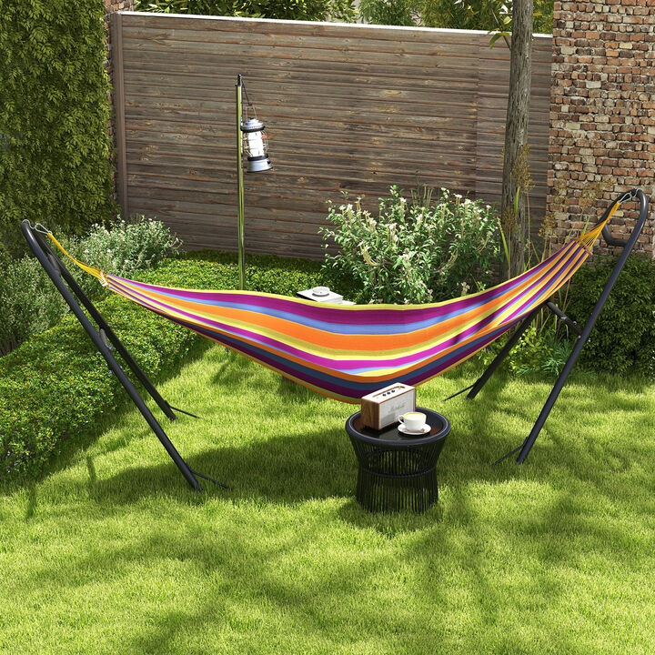 Hivvago Heavy Duty Steel Hammock Stand 10.3 ft