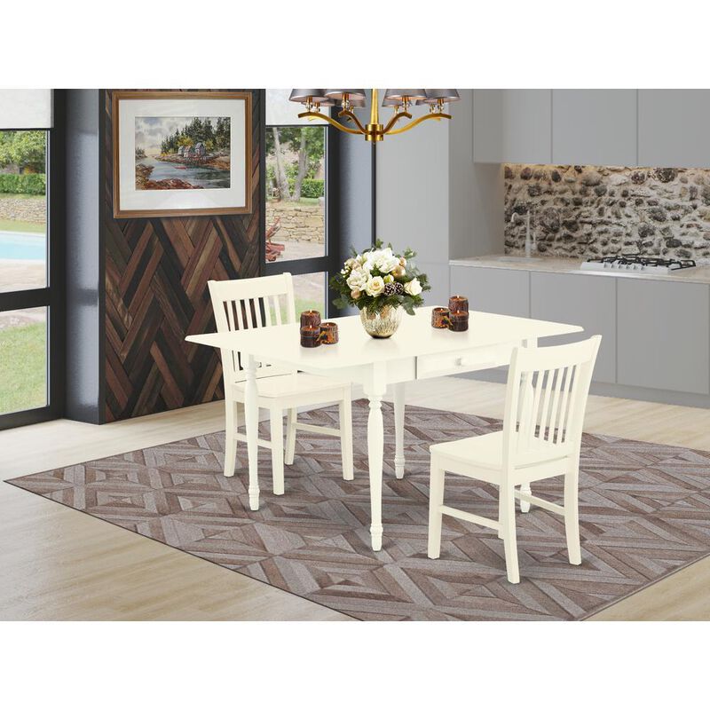 Dining Room Set Linen White