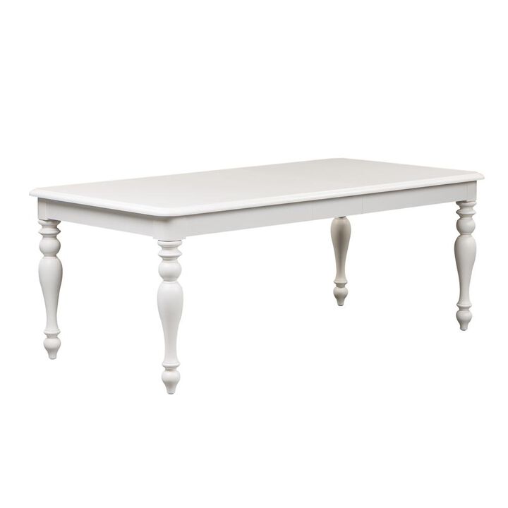 Liberty Furniture Summer House 7 Piece Rectangular Table Set in Oyster White