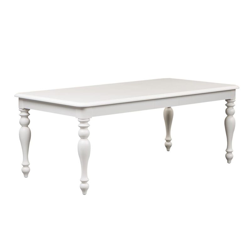 Liberty Furniture Summer House 7 Piece Rectangular Table Set in Oyster White image number 0