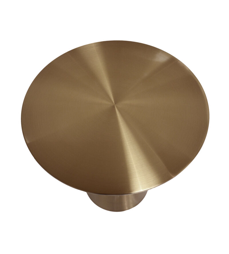 Pasargad Home Lorenzo Collection Stainless Steel Side Table