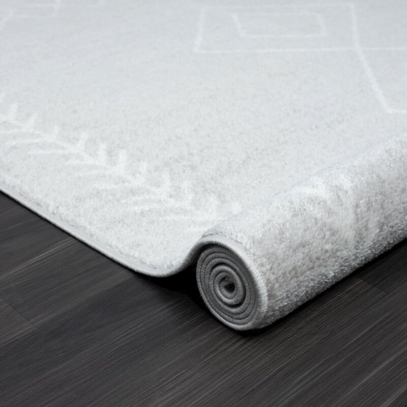 LR Home Calgary Durable Performance Area Rug Indoor
