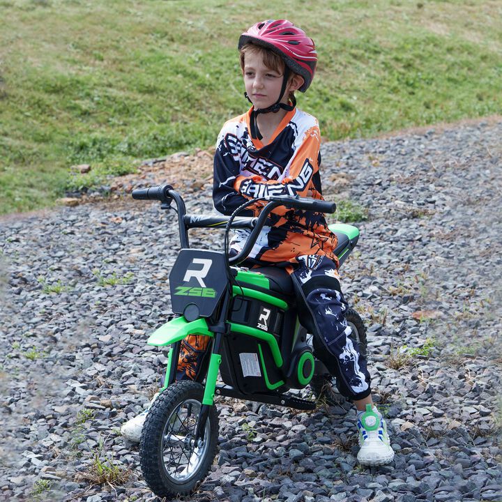 BreeBe 24V 350W Electric Dirt Bike Up to 15 MPH w/ Twist Grip Throttle