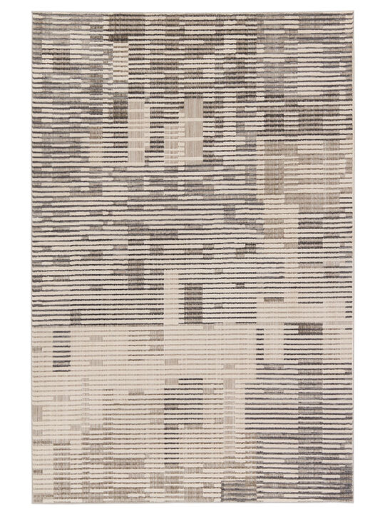Graphite Gravity 8' x 10' Rug by Vibe