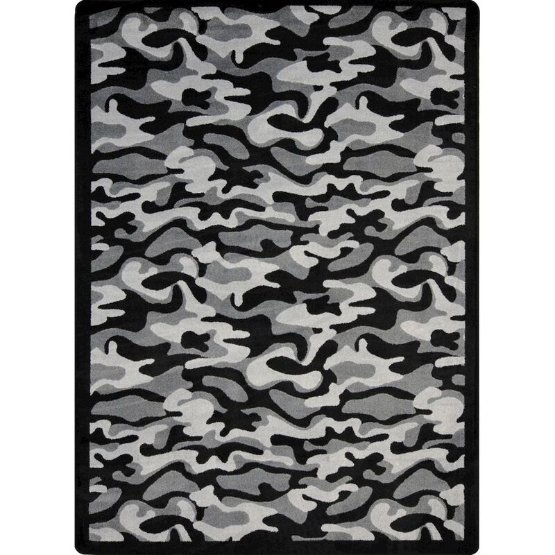Joy Carpets Kaleidoscope Funky Camo 10'9 x 13'2 Area Rug in Color Desert