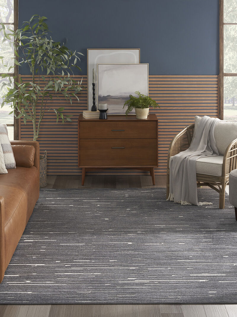 Care Free CAF04 Gray 9'2" x 12' Rug