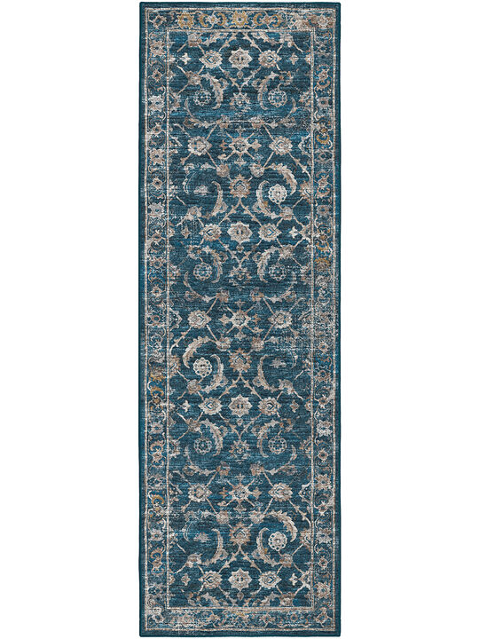 Jericho JC4 Navy 2'6" x 12' Rug