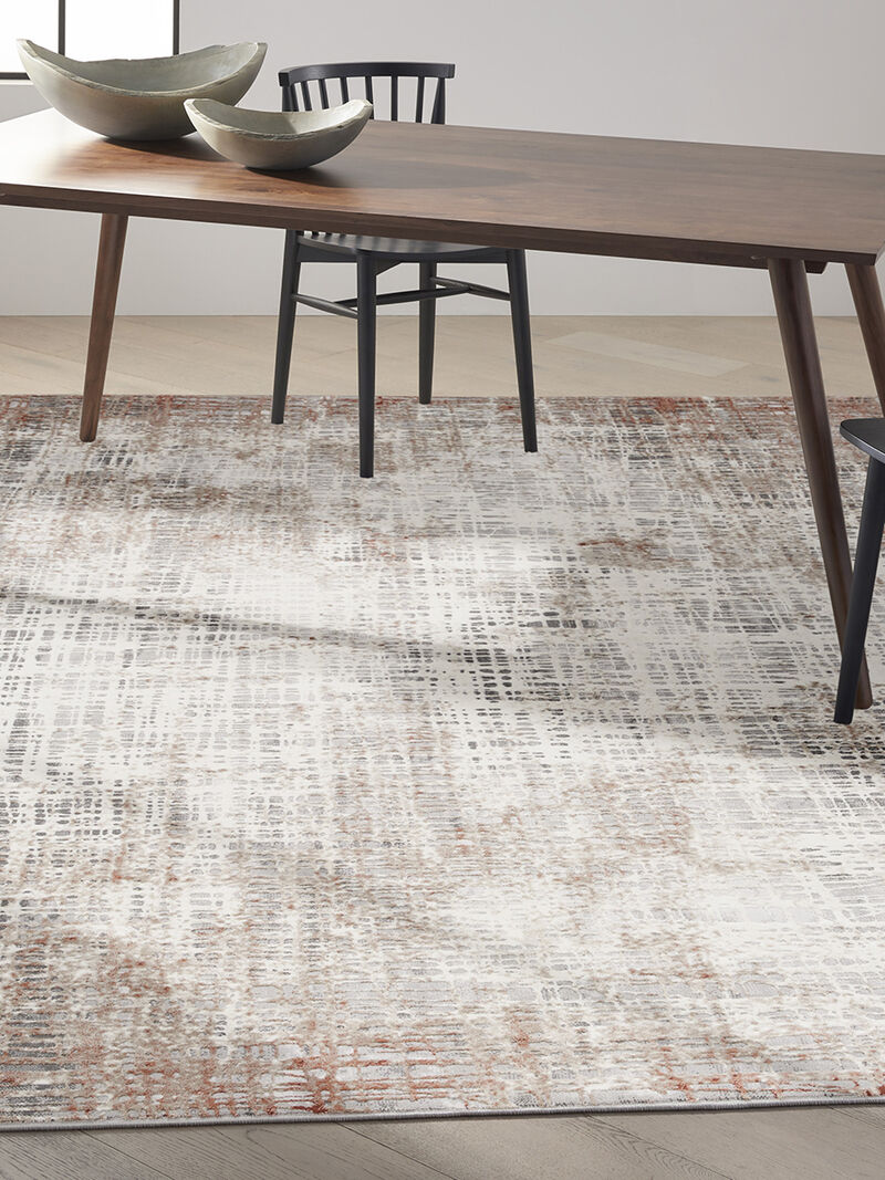 CK022 Infinity IFN01 Turquoise/Multicolor 9' x 12' Rug